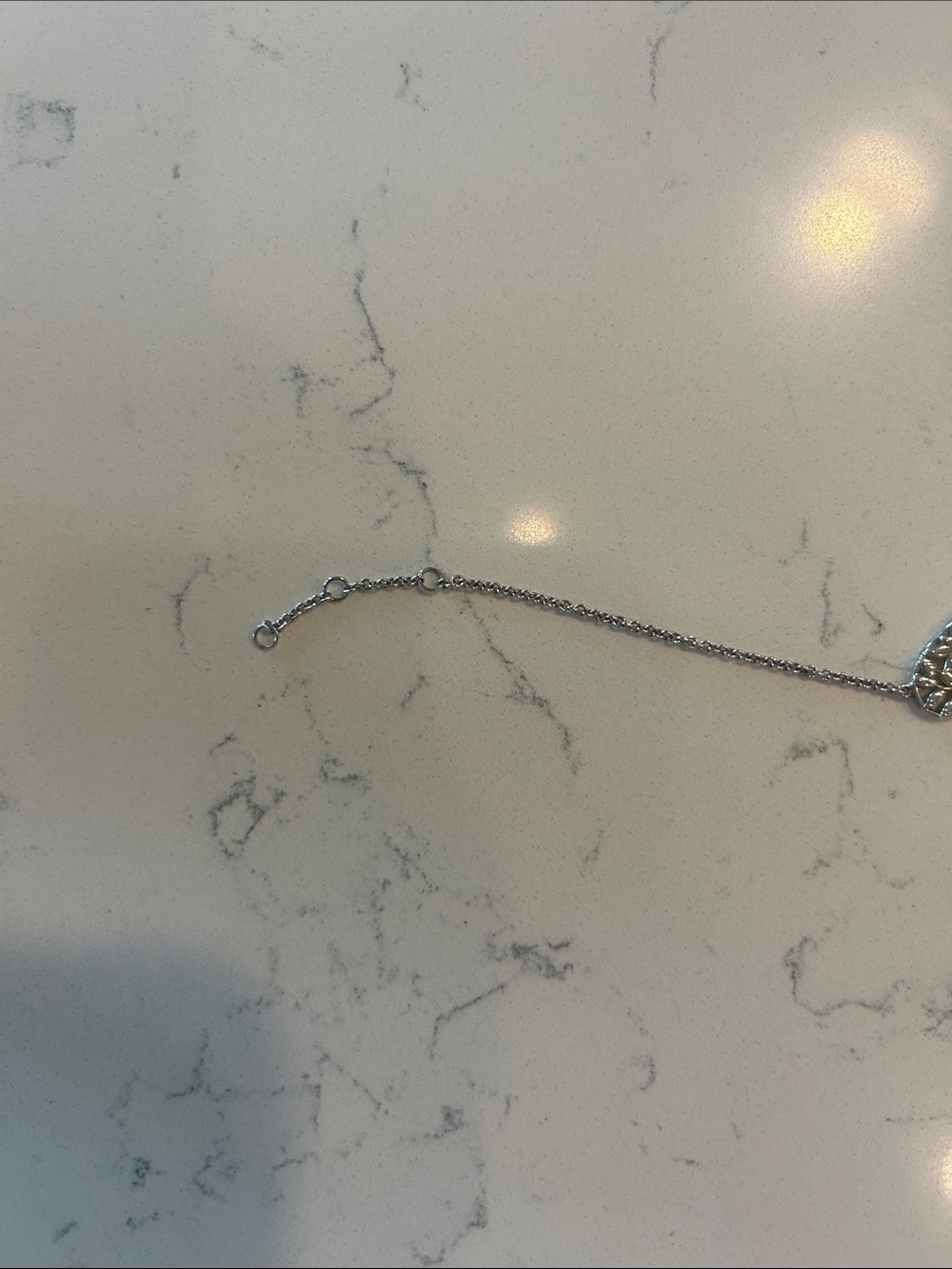 Tiffany & Co. Paloma Picasso Olive leaf Silver Bracelet with Tiffany Blue Pouch. - Picture 5 of 6